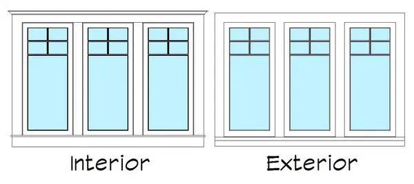 Craftsman Triple Casement Window