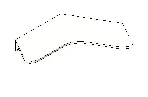HermanMiller_ActionOffice_A2341_Sq-Edge120CornerWorkSurface120Ends — preview 1, by Herman Miller (RevitCity, CC0)