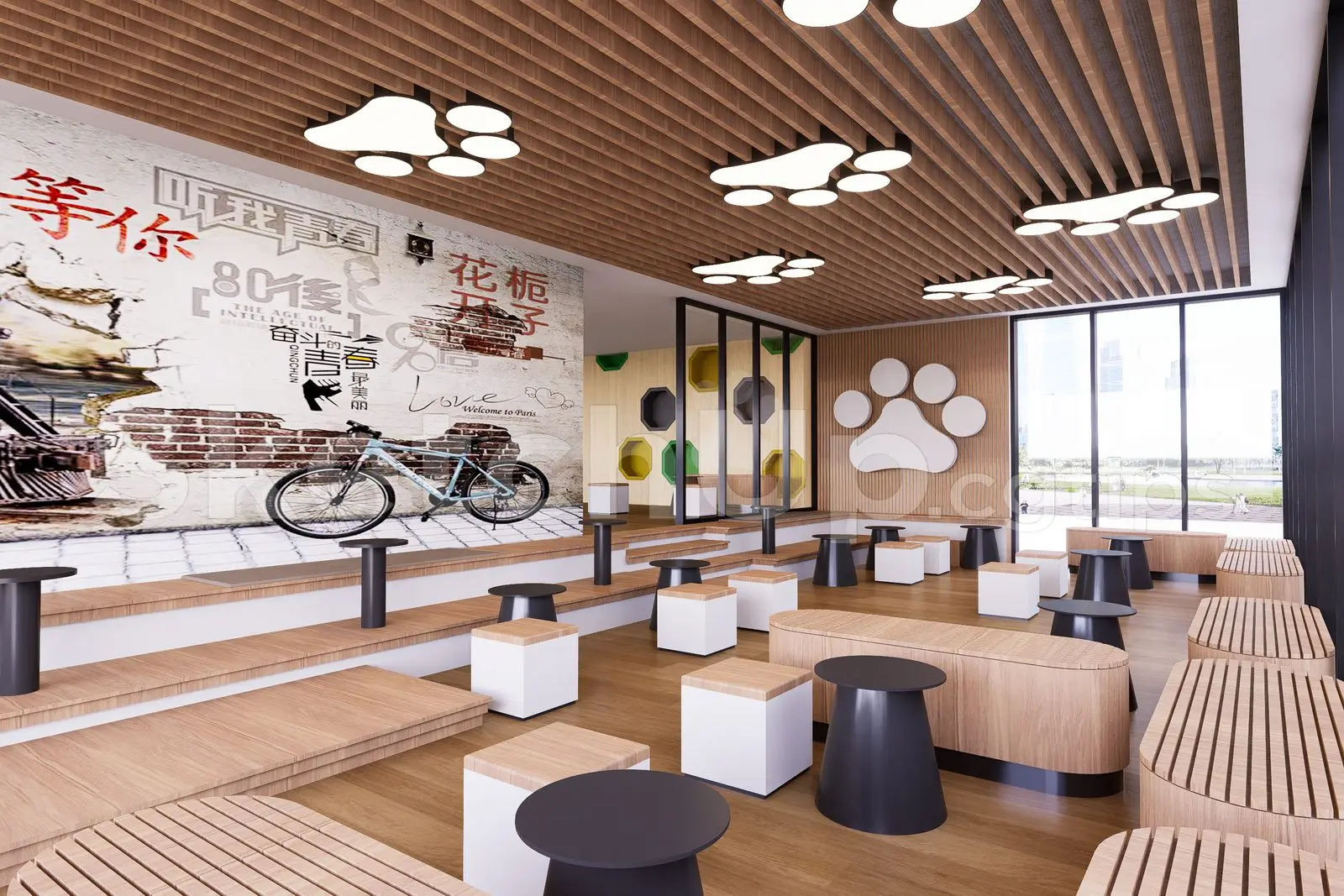 Coffee Room Interior