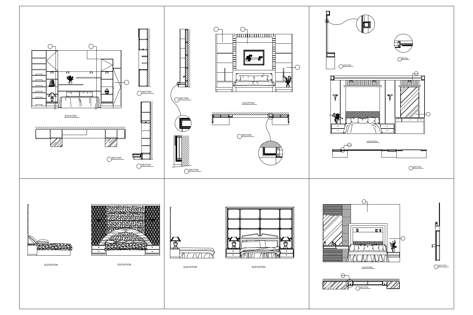 Modern bedroom furniture