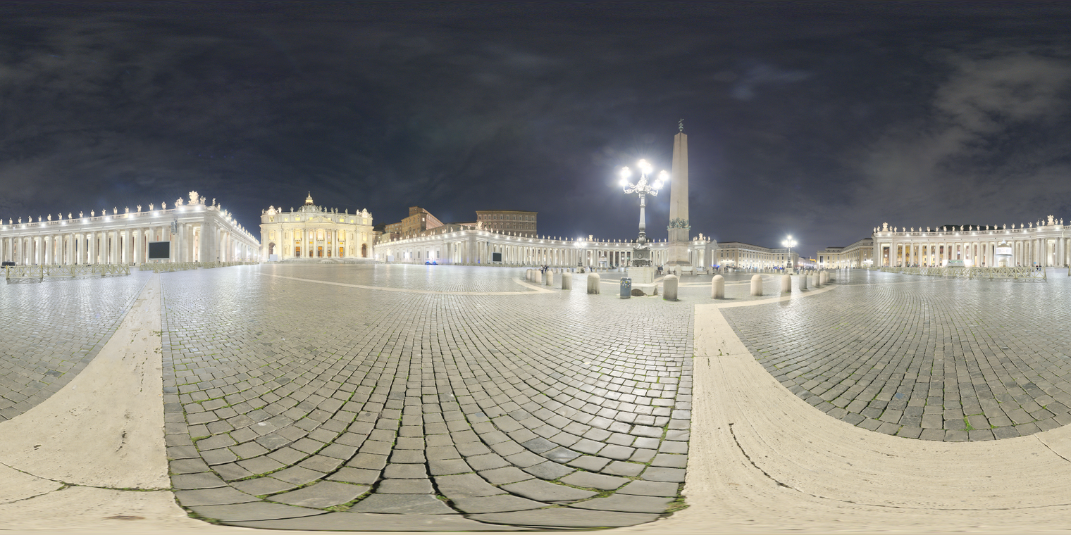 St. Peters Square Night