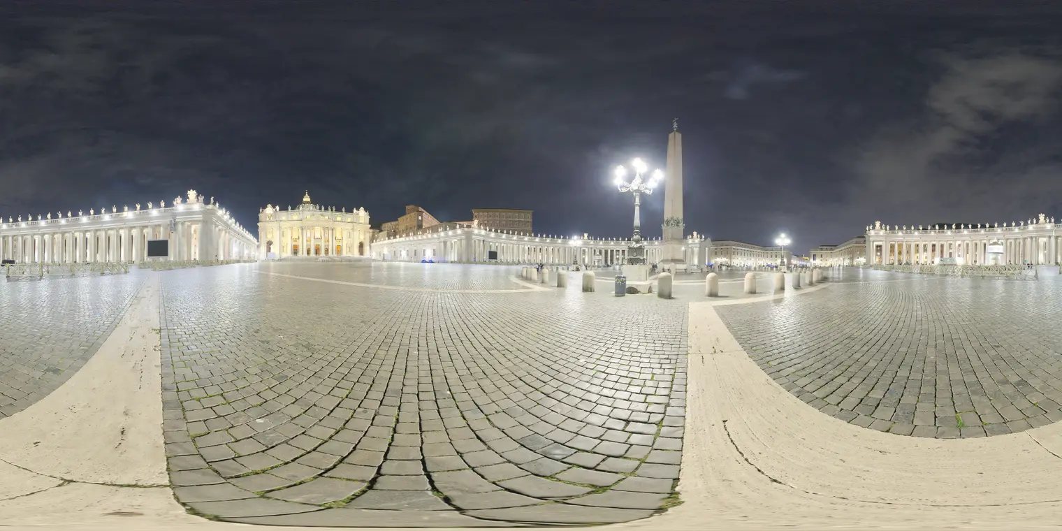 St. Peters Square Night