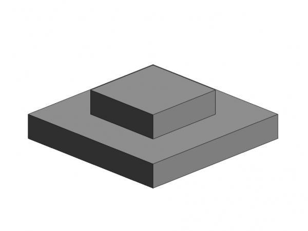 2 Stepped isolated Footing