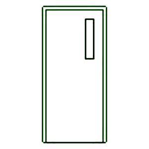 Single Flush Vision with HM frame