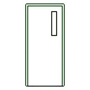 Single Flush Vision with HM frame