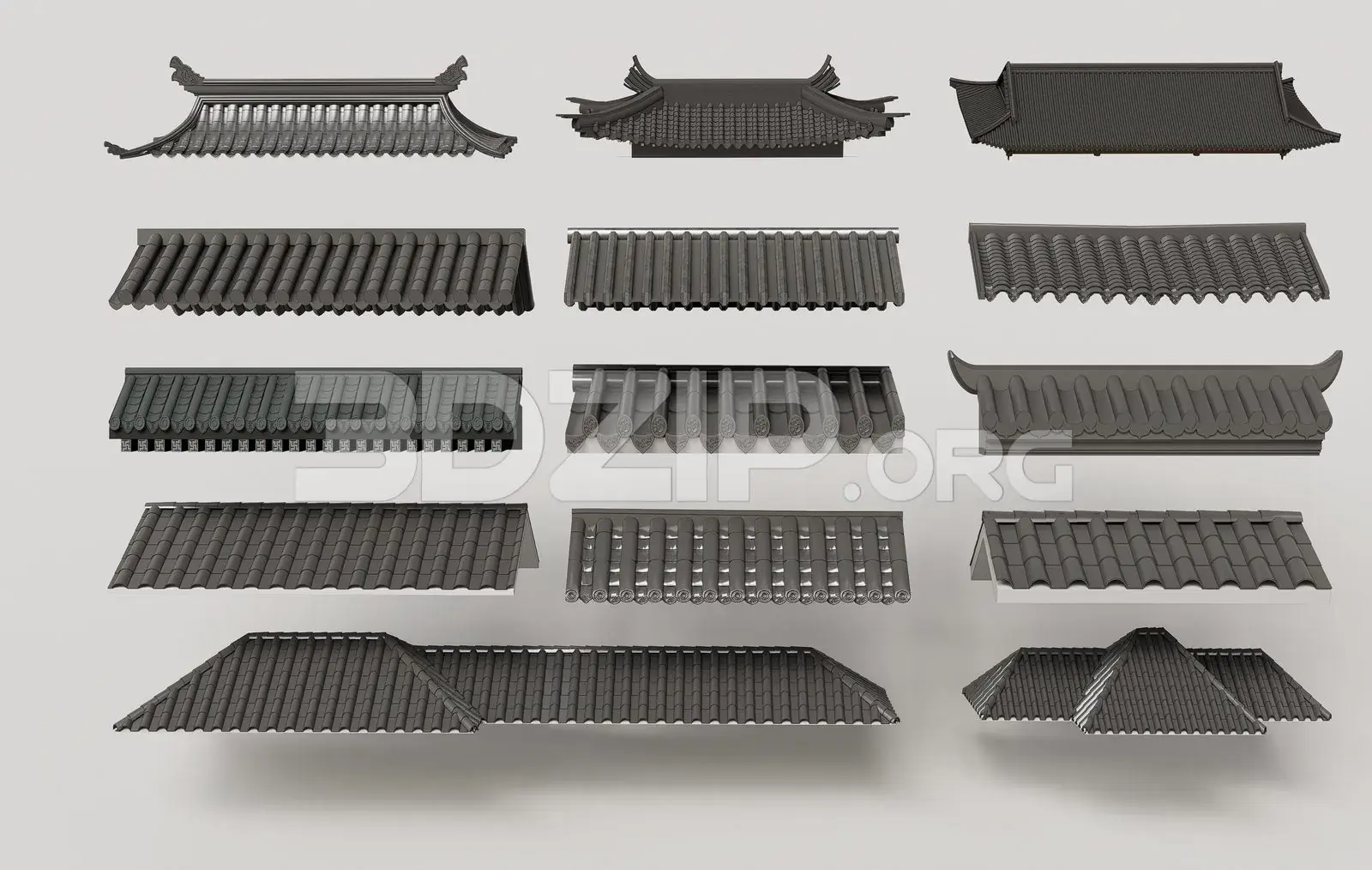 Traditional Asian Roof