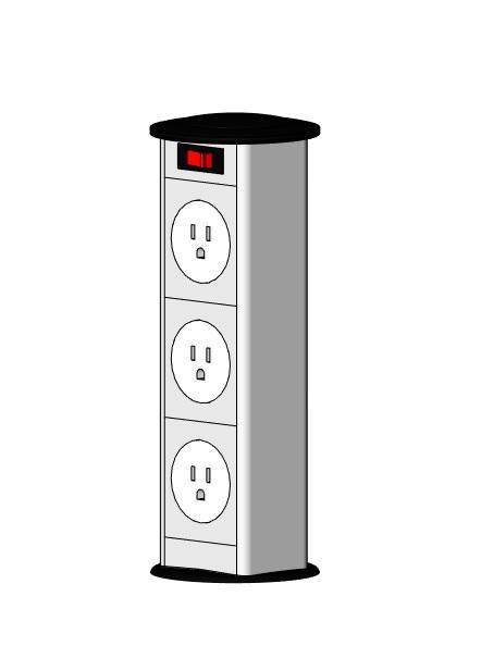 Kitchen Power Grommet