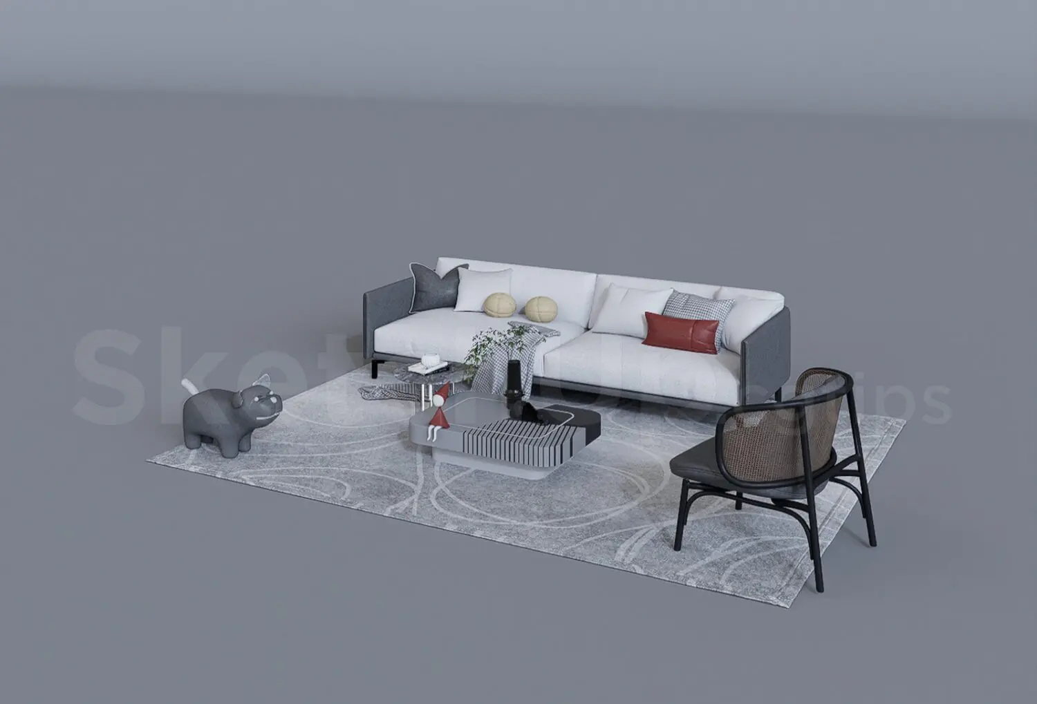 Sofa — preview 1 (cgtips, CC0)