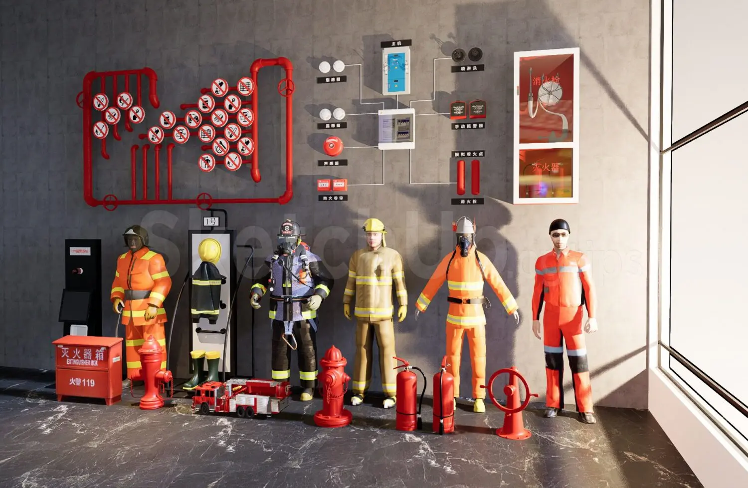 Fire Fighting — preview 1 (cgtips)