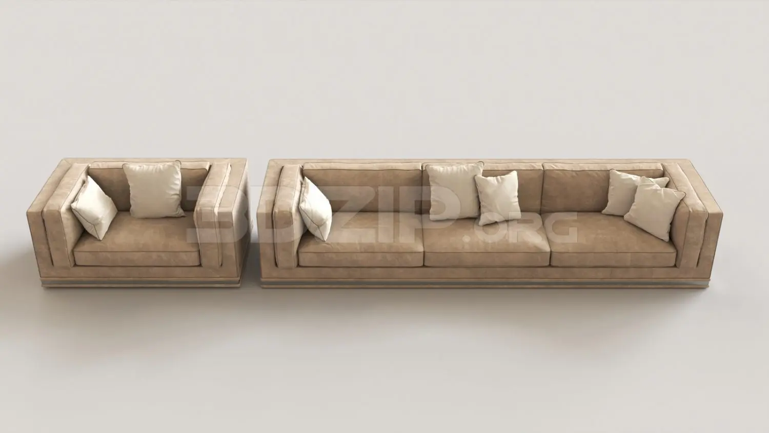 Sofa — preview 1 (3dzip, CC0)