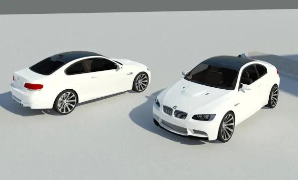 BMW M3 - 2010 COUPE - Car Automobile Vehicle — preview 1, by bradley911 (RevitCity, CC0)