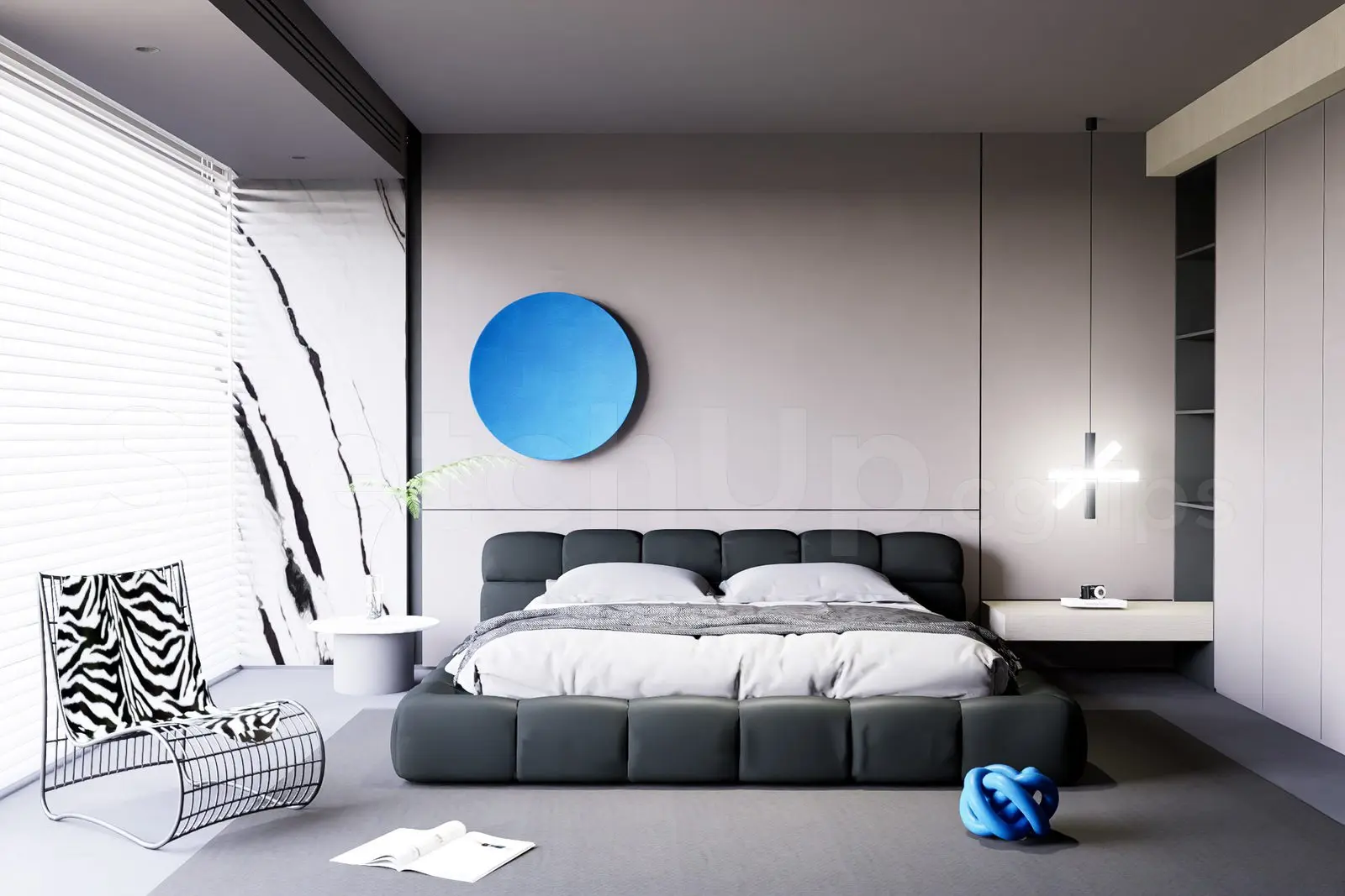 Bedroom Interior — preview 1 (cgtips, CC0)