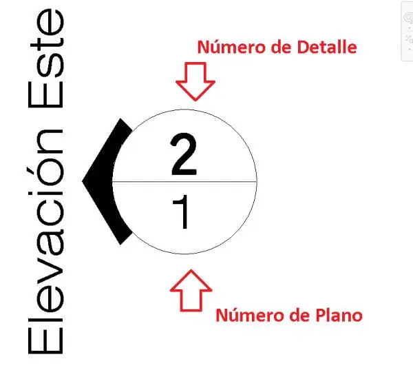 Marcador para Alzado