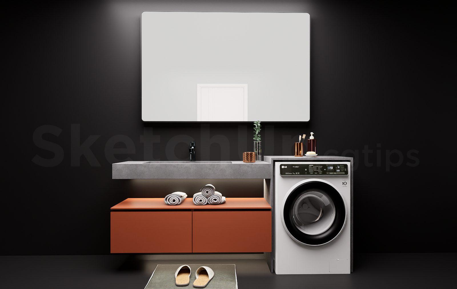 Modern Laundry Room
