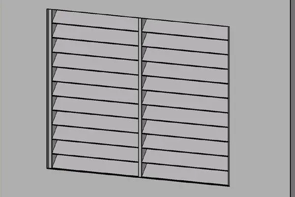 Multi Bay Louvre Window