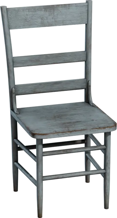 Painted Wooden Chair 2 — preview 1, by Kirill Sannikov (Poly Haven, CC0)