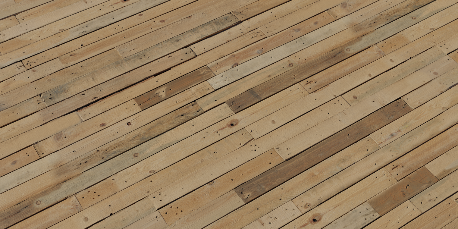 Raw Plank Wall