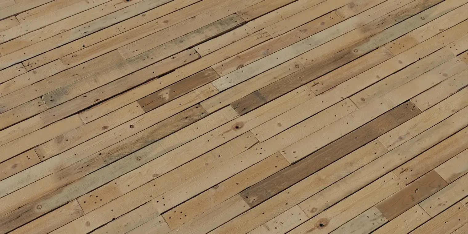 Raw Plank Wall