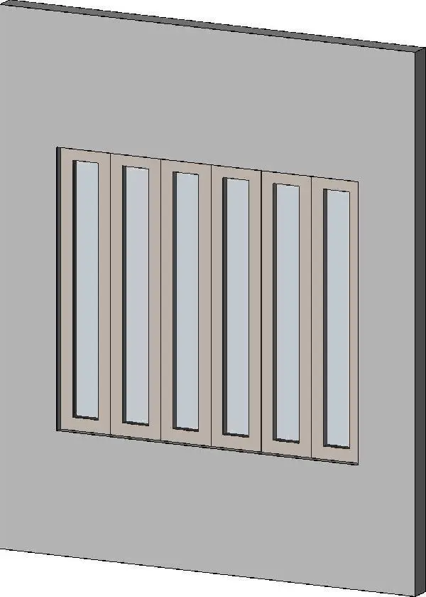 Accordian Window 6-Panel