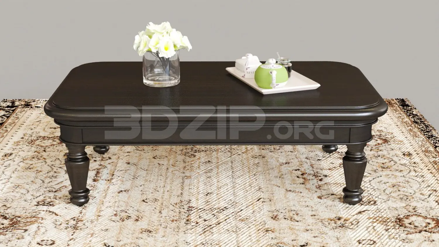 Table — preview 1 (3dzip, CC0)