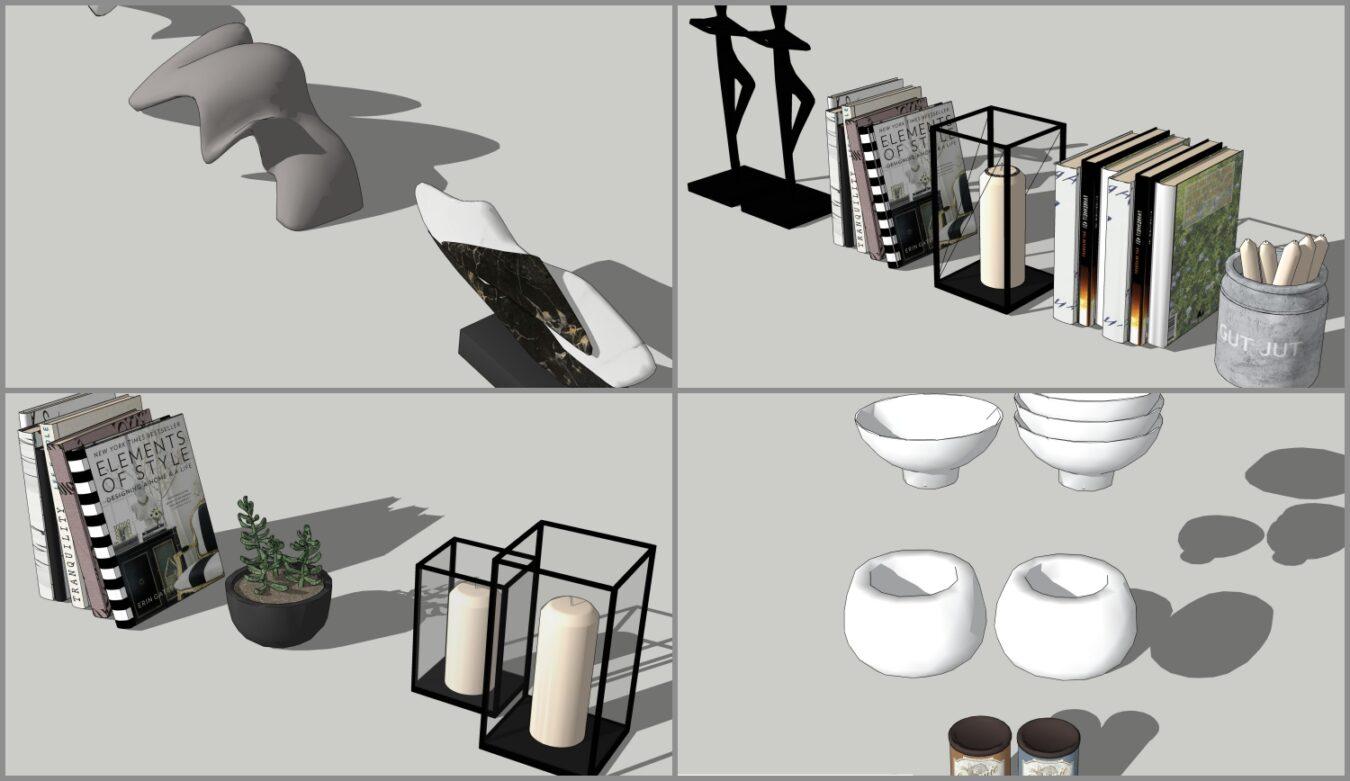 Combo Decor On Self
