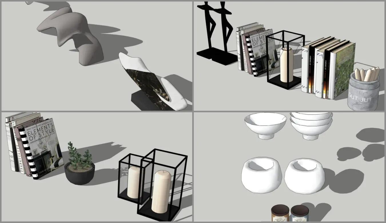 Combo Decor On Self