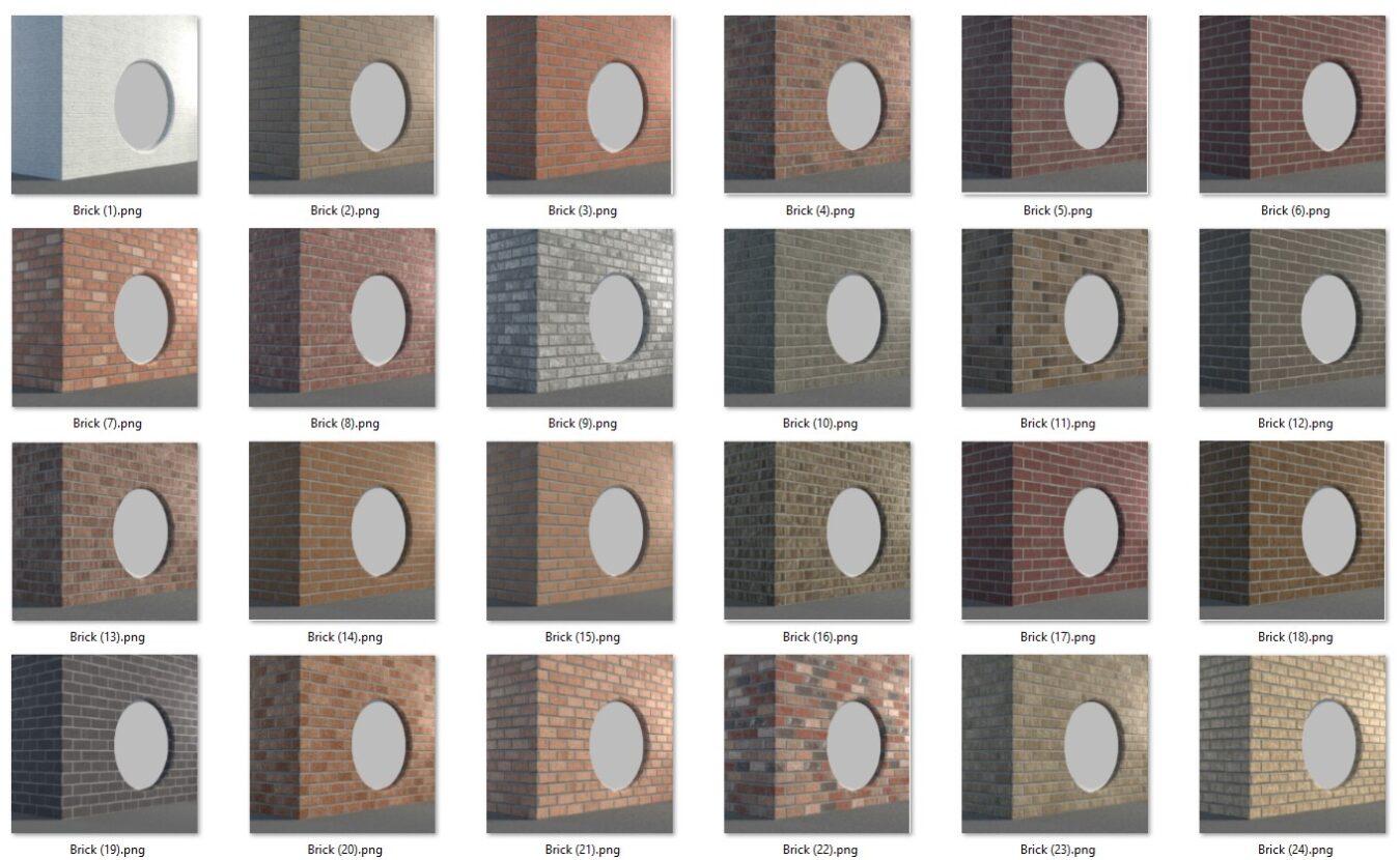Enscape Brick Material