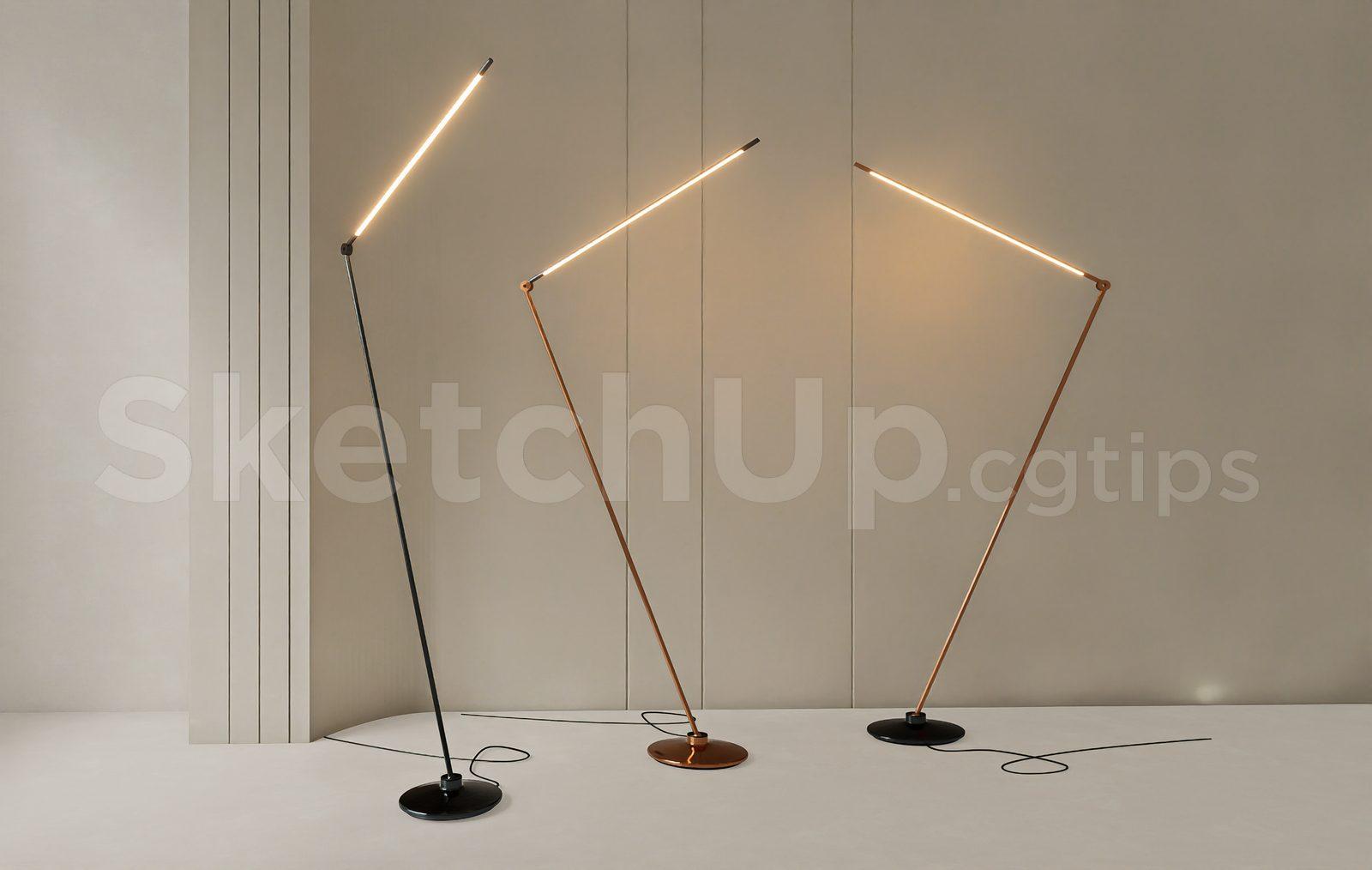 Floor Lamp Model Download for Interior Projects