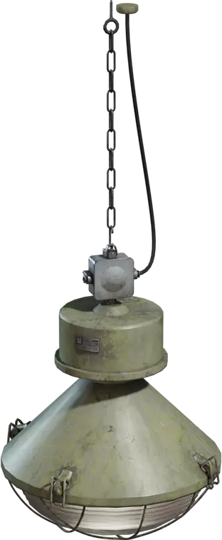 Hanging Industrial Lamp