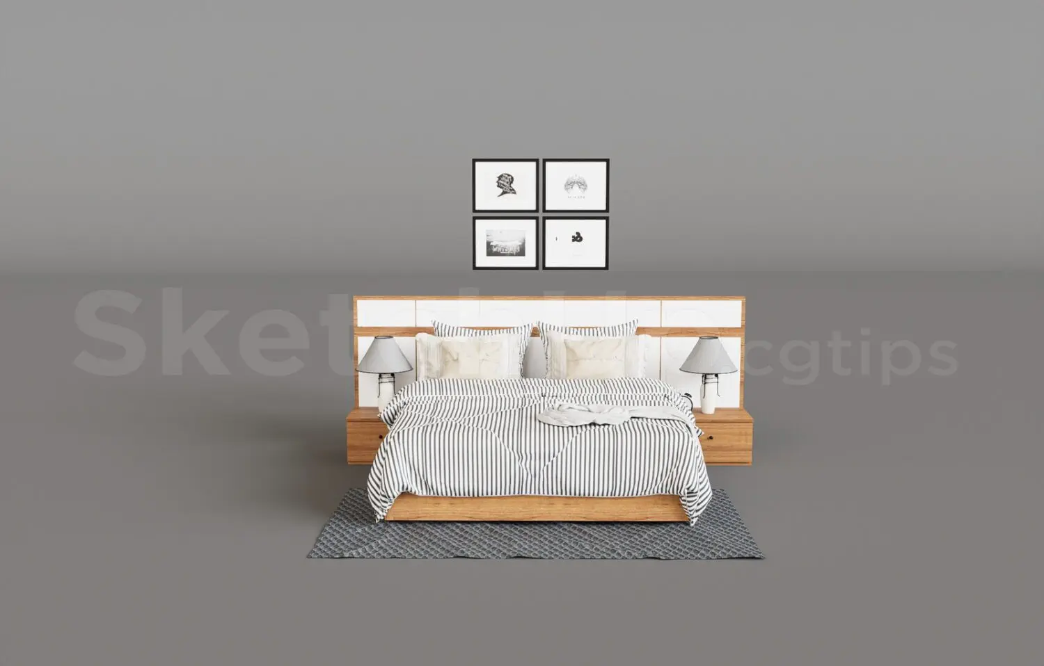Bed — preview 1 (cgtips, CC0)