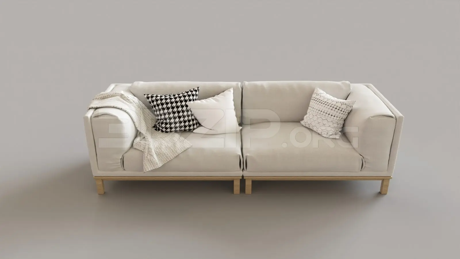 Sofa — preview 1 (3dzip, CC0)