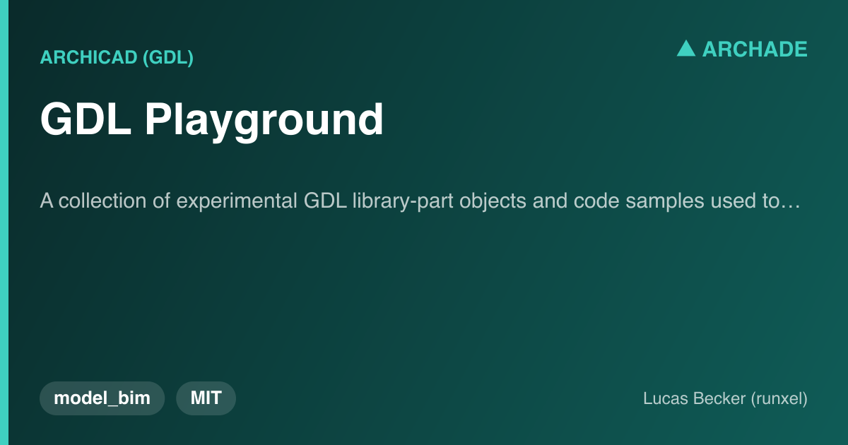 GDL Playground