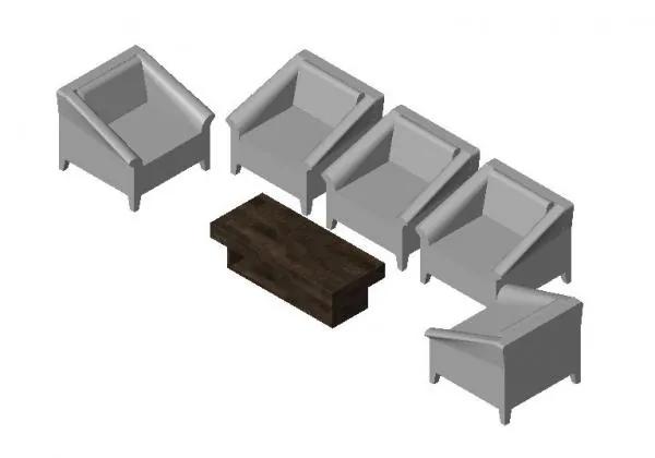Lounge Area with Chairs and Tables