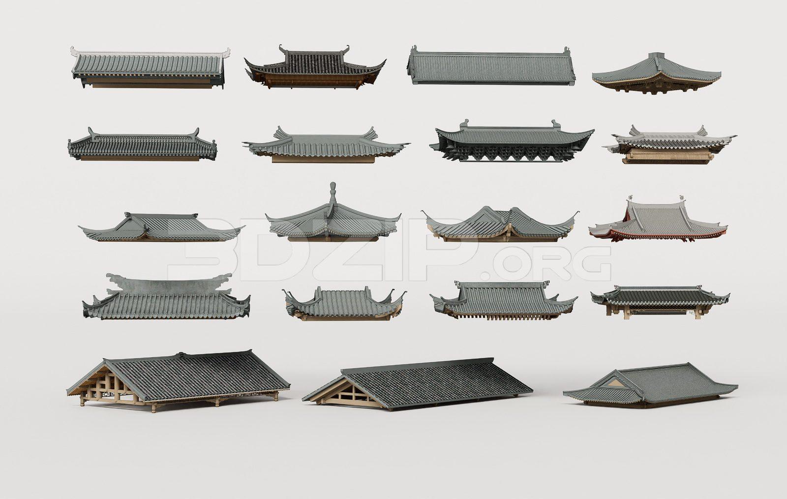 Traditional Asian Roof