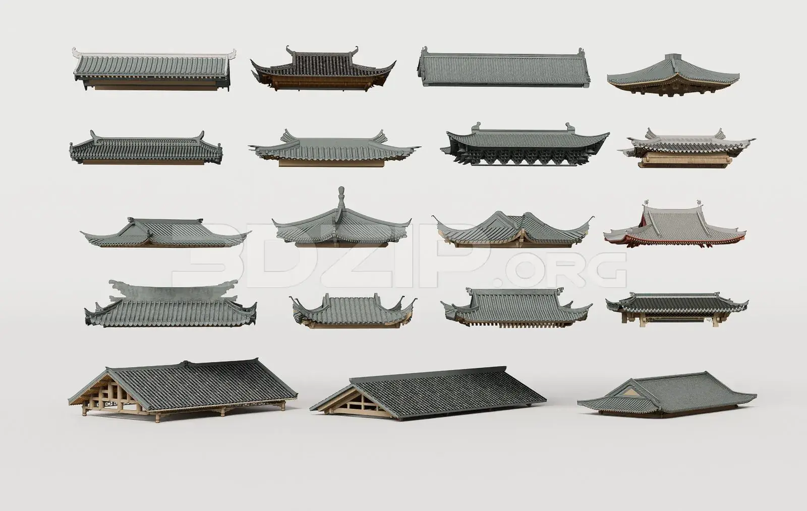 Traditional Asian Roof