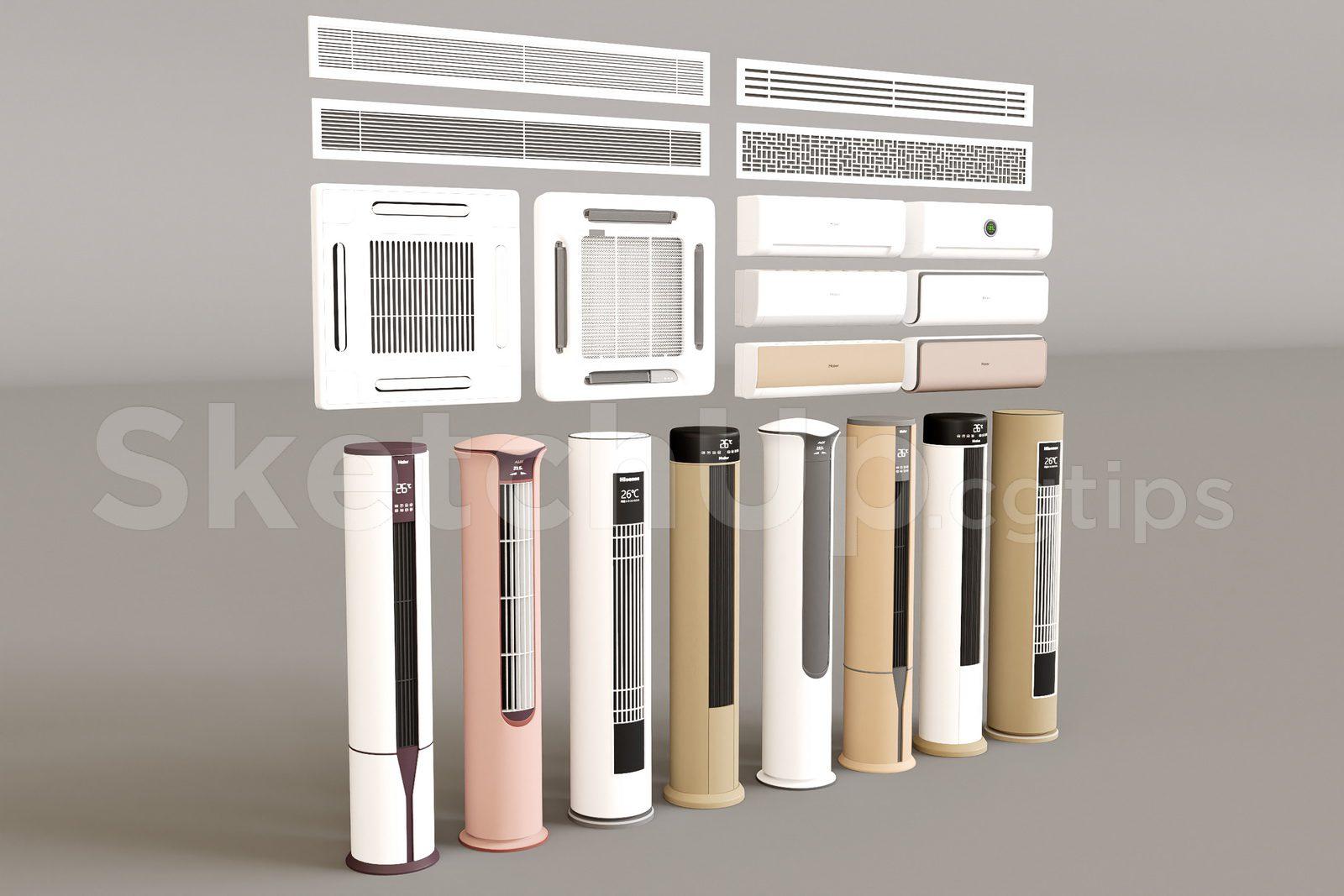 Air Conditioner and Tower fan