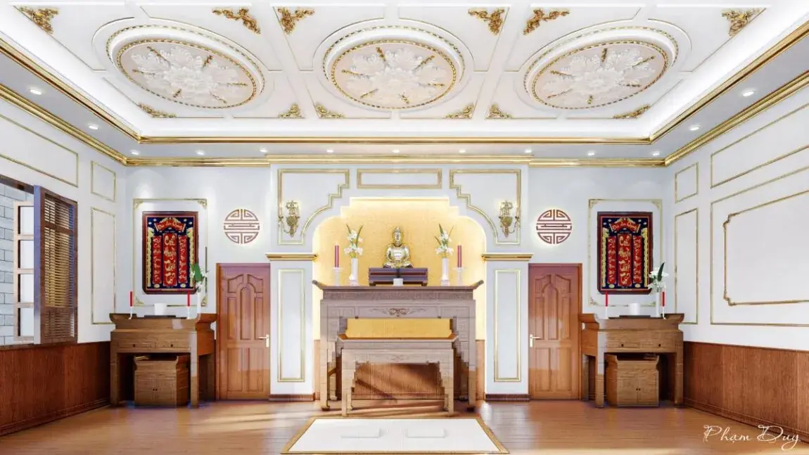 Interior Altar room Scene