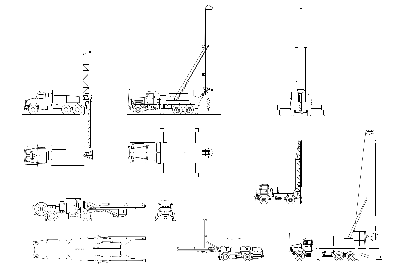 Truck Mounted Well Drilling
