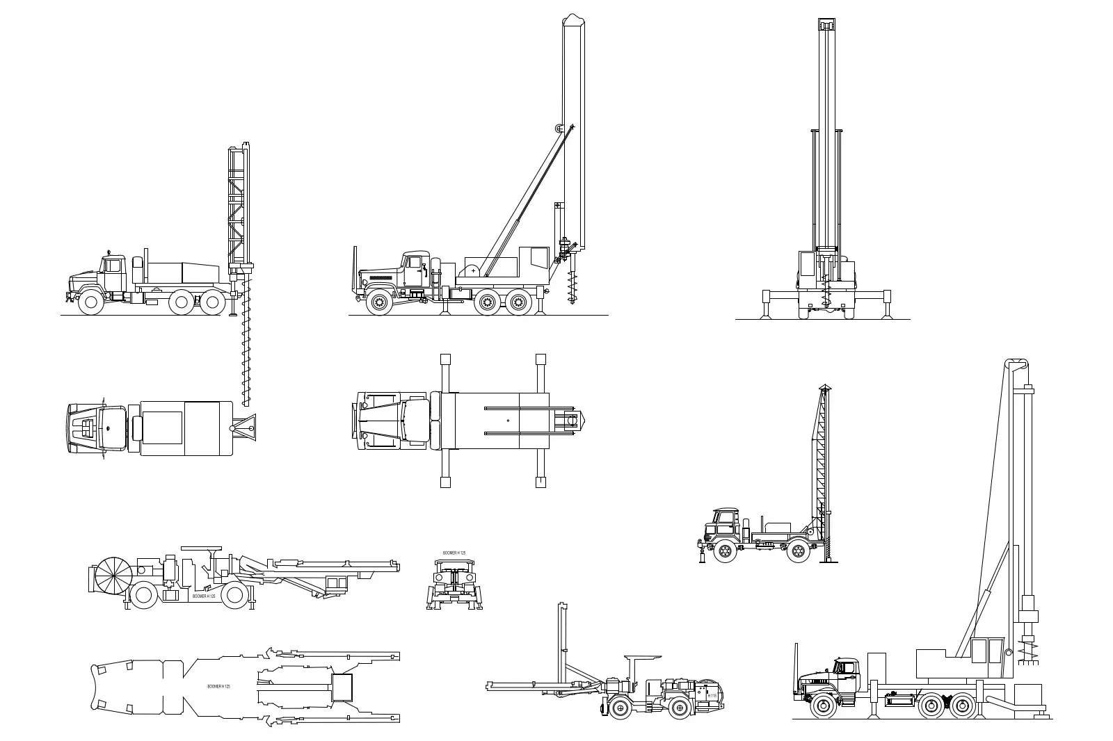 Truck Mounted Well Drilling