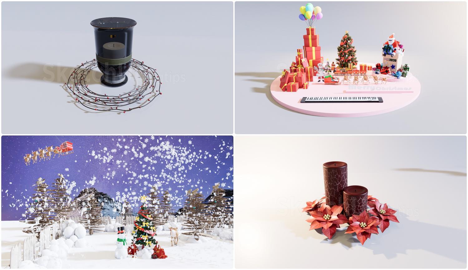 Christmas Decorative set