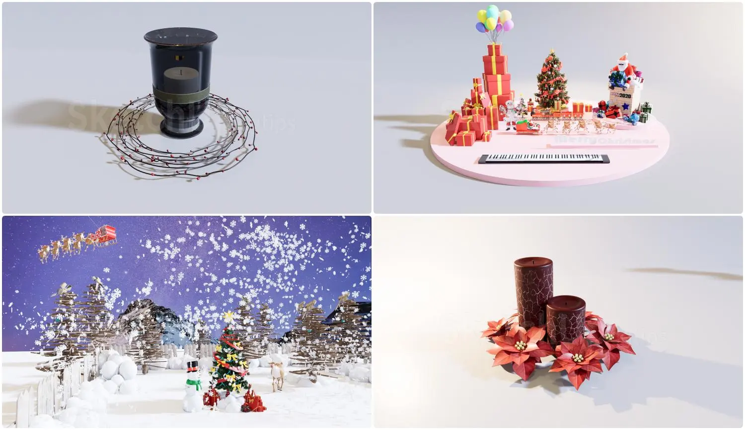 Christmas Decorative set