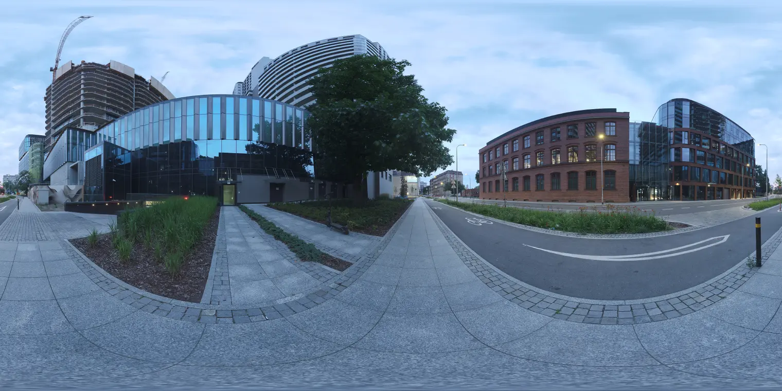 Modern Evening Street