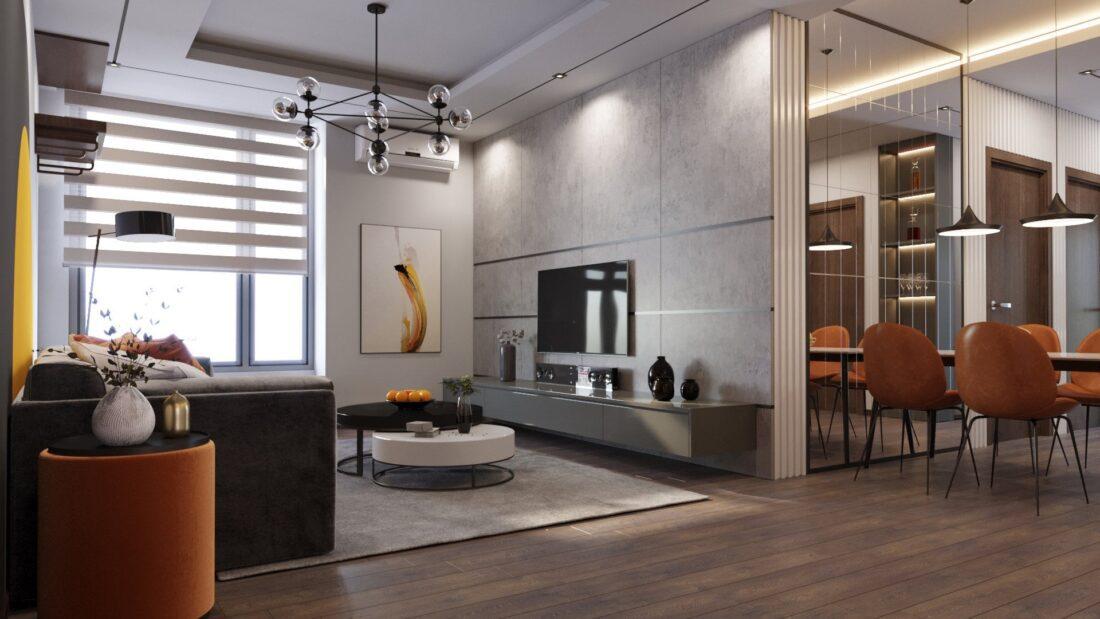 Interior Kitchen – Livingroom 191 Scene