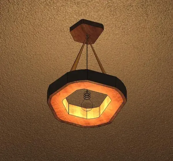 Wooden Pendant Light Family