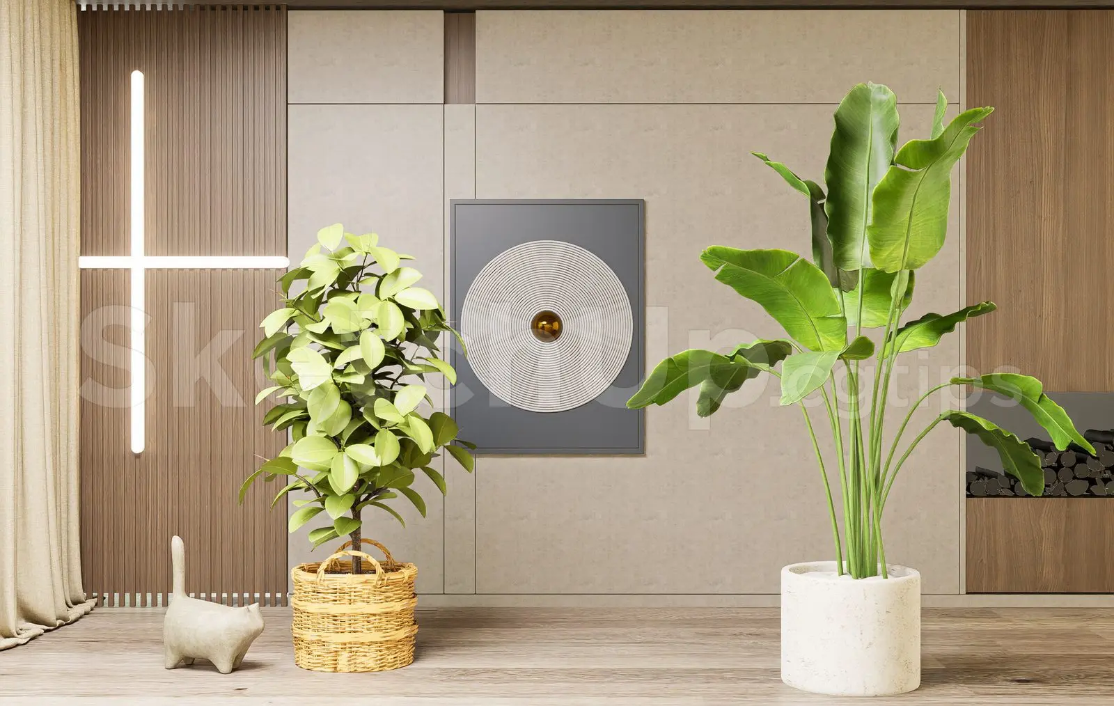 Modern Indoor Plant Decoration
