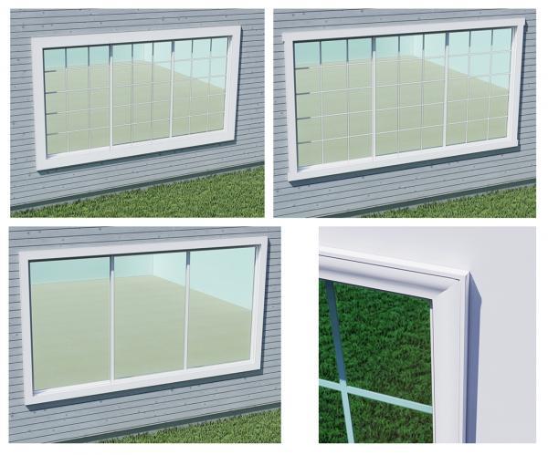 Sliding Window_Three Section_Parametric