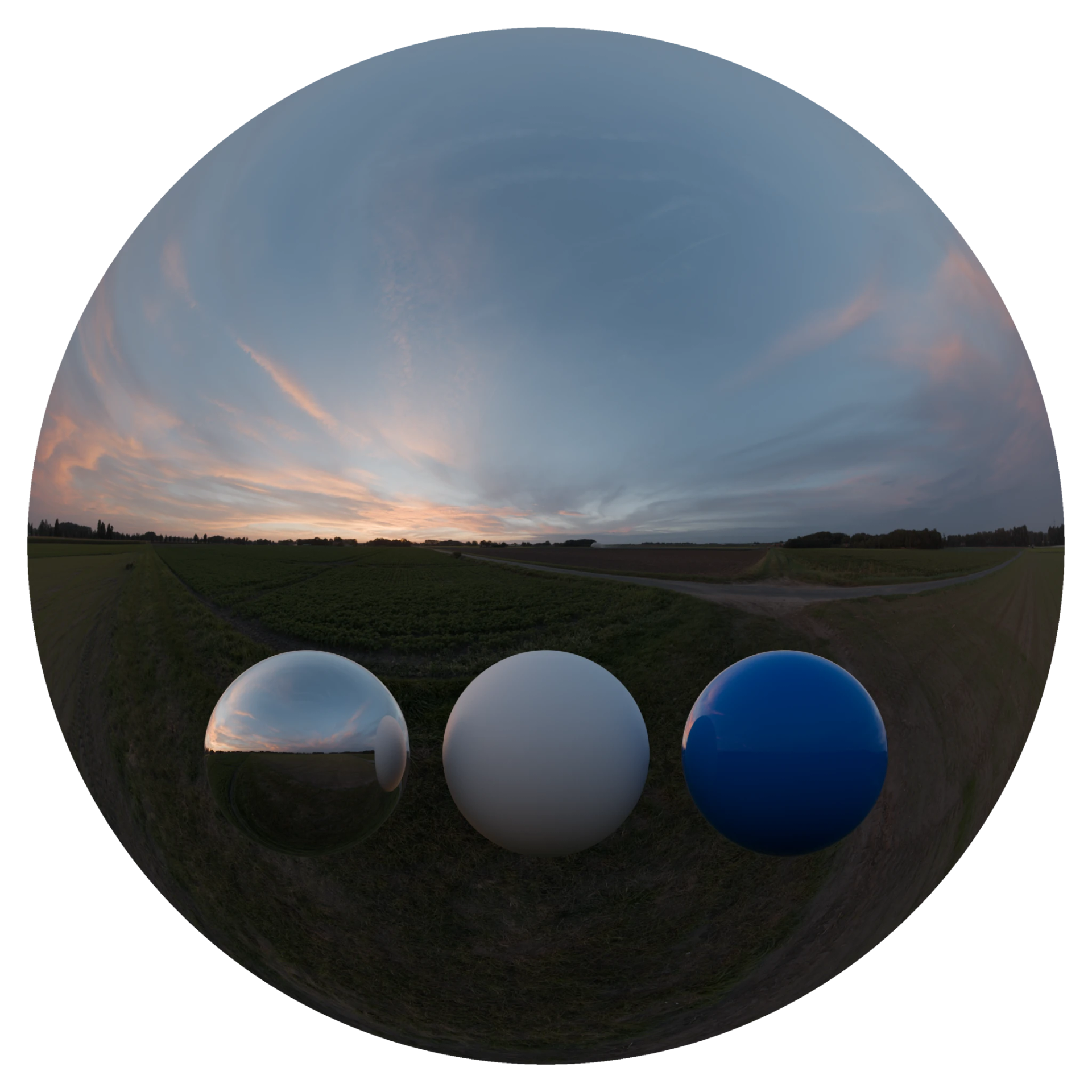 Evening Sky HDRI 022 A