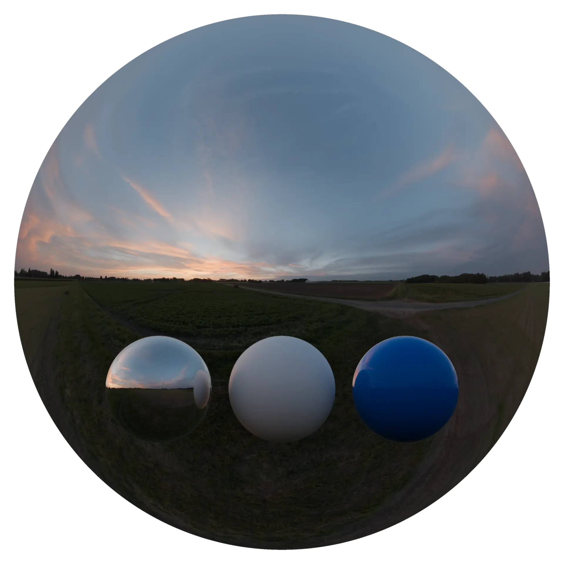 Evening Sky HDRI 022 A