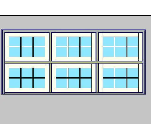 Kolbe Ultra Series Push-out Awning 3-Wide x 2-High Units