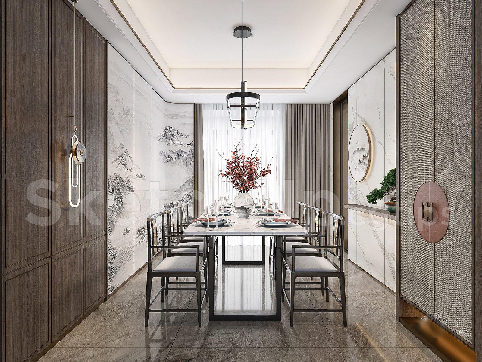 Indochine Dining Room Interior